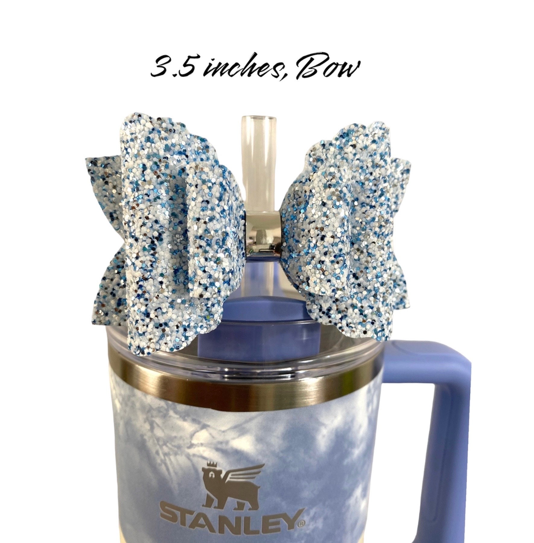 Stanley Straw Topper, Bow Straw Topper for Stanley Citron Mix Tumbler, Bows  for Starbucks Tumblers, Starbucks Bow Topper 