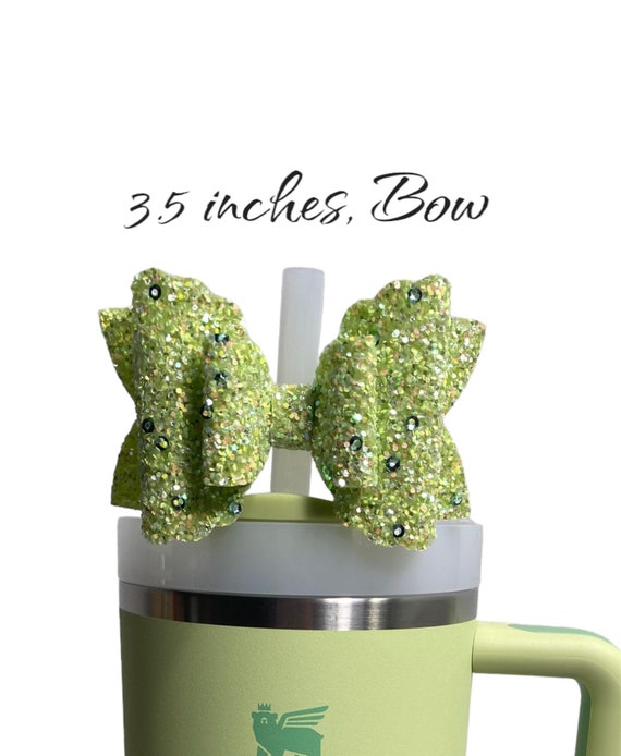 Straw Bow Topper, Chicken Bow Straw Topper, Starbucks Straw Topper,  Starbucks Dragon Fruit Studded Tumbler, Bow Straw