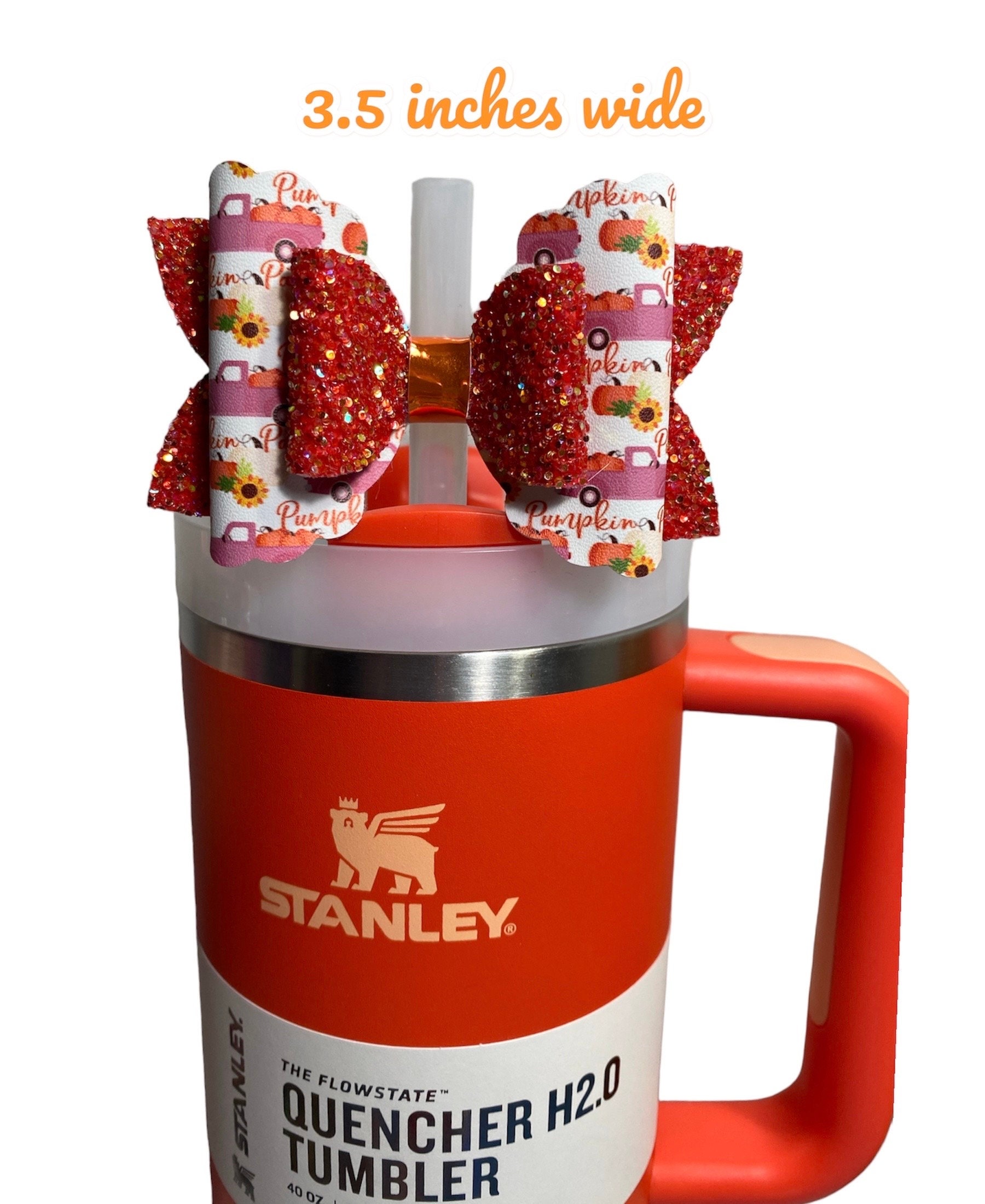 US$ 18.99 - Starbucks 2021 Pumpkin and Angel And Christmas Bear Straw Topper  - m.