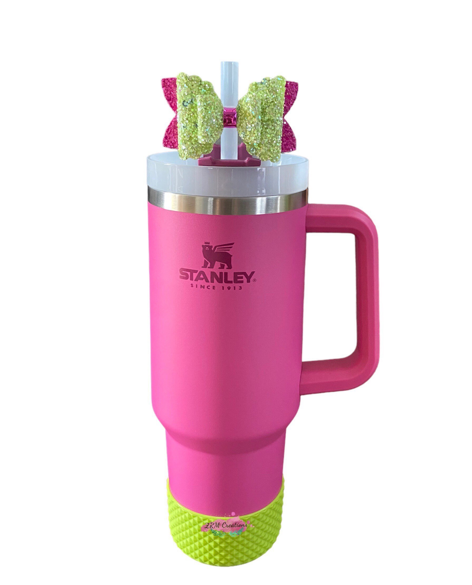 Stanley Straw Topper, Bow Straw Topper for Stanley Citron Mix Tumbler, Bows  for Starbucks Tumblers, Starbucks Bow Topper 