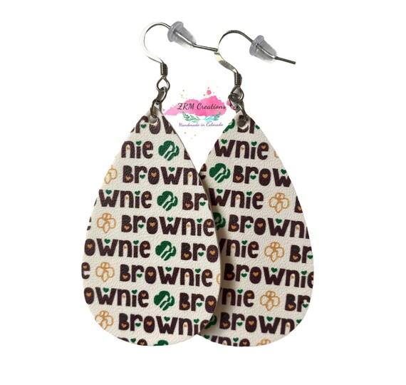Girl scout earrings deals