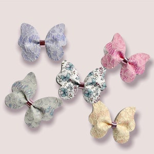 Butterfly Hair Bow, Butterfly Hair Clips, Butterfly Headband, Wedding Hair Accessories