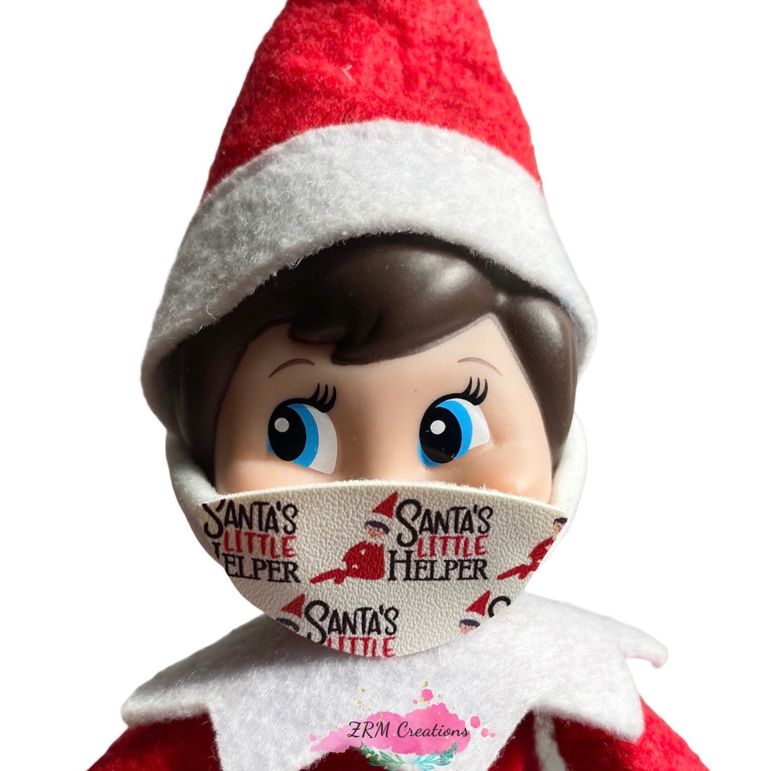 Elf on the Shelf Mask Mask for Elf on the Shelf Elf Mask Etsy