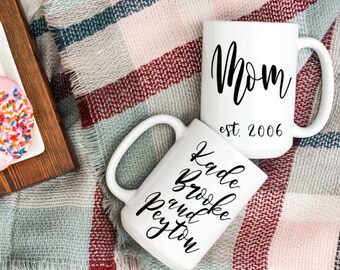 Personalized MOM mug