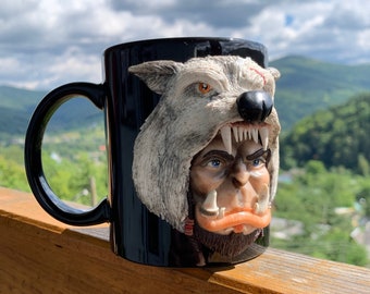 クランリーダーマグカップ、オークマグカップ、オークコーヒーカップ