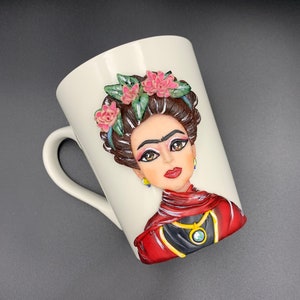 Tazza dall&#39;aspetto appassionato, bella tazza dal viso