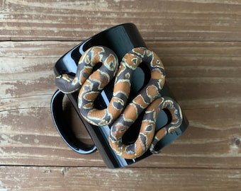 Python Tasse, Realistische Python, Python Kaffeetasse, Python Geschenk