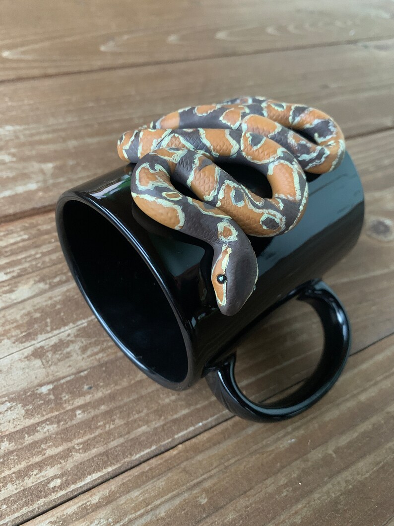 Kubek Python, Realistyczny Python, Kubek do kawy Python, Prezent Python zdjęcie 4