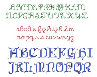 Alphabets - Différents styles