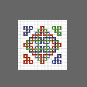 Geometric Celtic knot