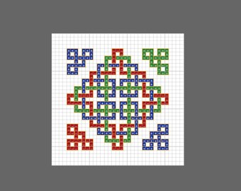 Noeud celtique géométrique