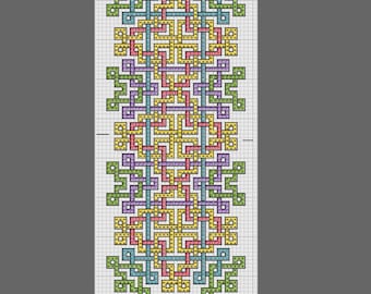 Marque page noeud géométrique