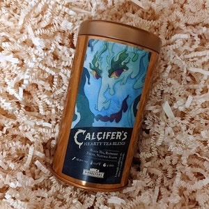 Calcifer's Hearty Tea Blend, Howl's Moving Castle Loose Leaf, Magic Booklover Gift, Mother's day gift image 8