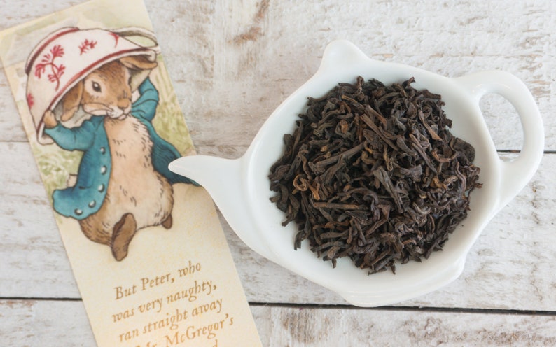 Bookish Tea Sampler Gift Set with Bookmarks Loose Tea image 3