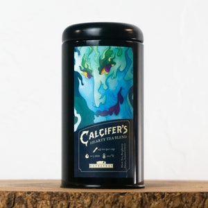 Calcifer's Hearty Tea Blend, Howl's Moving Castle Loose Leaf, Magic Booklover Gift, Mother's day gift image 2