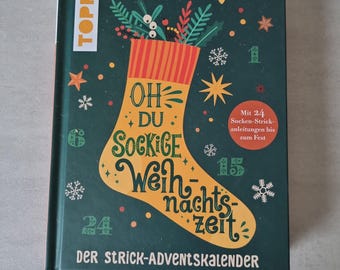 The knitting advent calendar &quot;Oh you socky Christmas time&quot; Topp