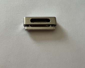 Tope de cordón 25 mm plata