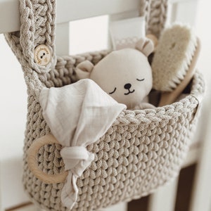 hanging basket for the baby bed