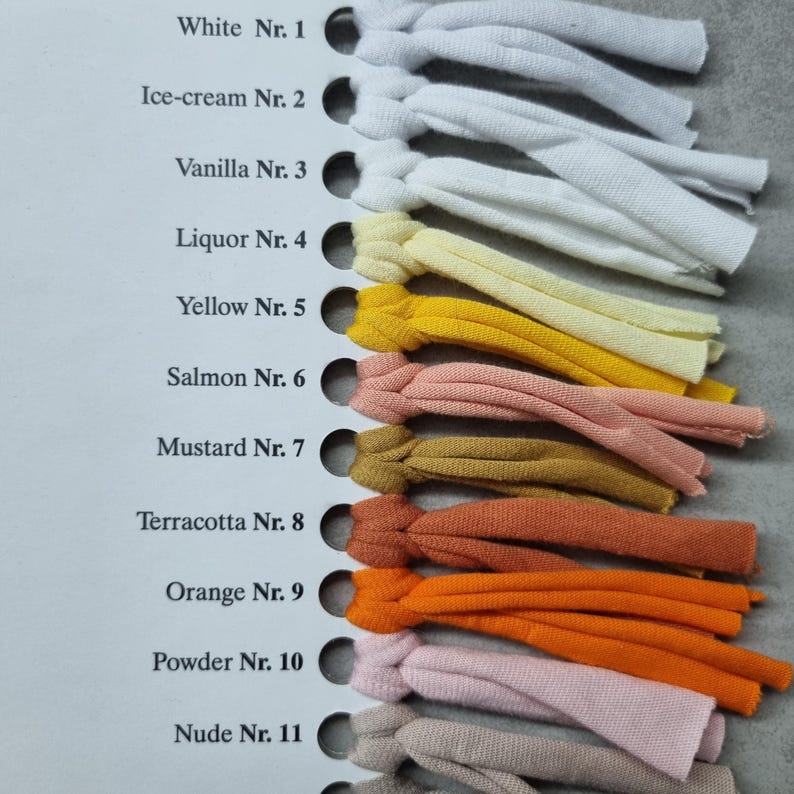 Premium Textilgarn T-Shirt Garn in Rollen 100% Baumwolle 100-120m Lauflänge Bild 3