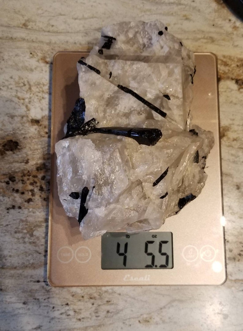 Raw Tourmaline Quartz Chunk