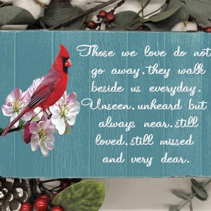 Cardinal Memorial Stone: Loss Remembrance Gift