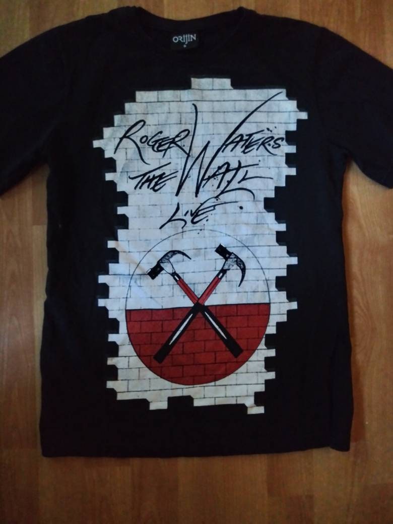 90s ビンテージ Tシャツ　Roger Waters pink Floyd Roger Waters the Wall Live Vintage Women's Concert/rock/tour