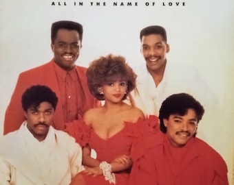 Atlantic  Starr All In The Name of Love First Press Vintage Vinyl Record/Album/LP '80s NM-