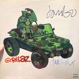 ゴリラズ 直筆サイン入り ゴリラズ 初版 ヴィンテージ ビニール