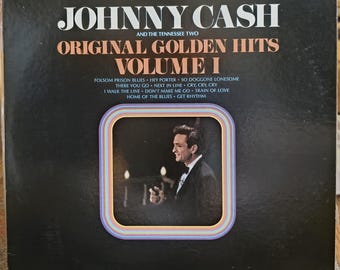 Johnny Cash Original Golden Hits Volume 1 First Press Vintage Vinyl Record Album LP '60s NM