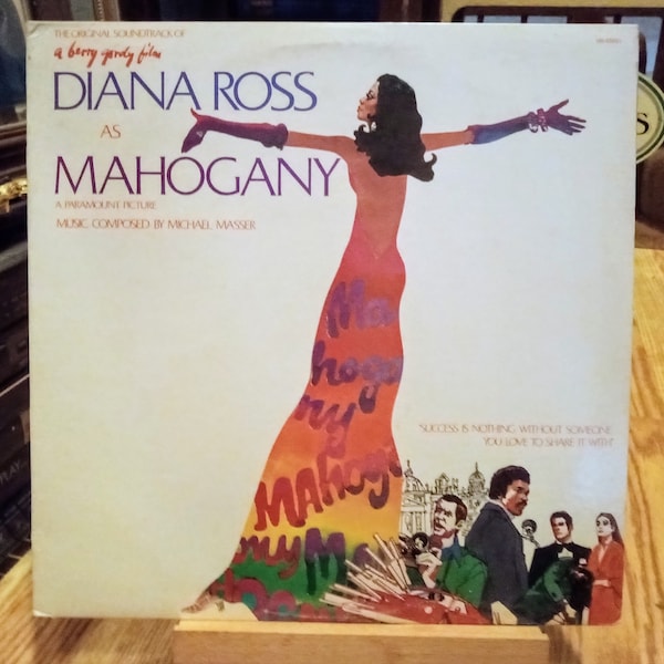Diana Ross Mahogany  First Press Vintage Vinyl Record/Album/LP '70s NM-