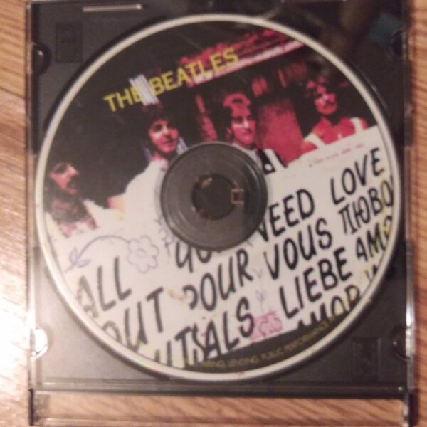 The Beatles All You Need Is Love First Press Vintage Compact Disc/CD NM