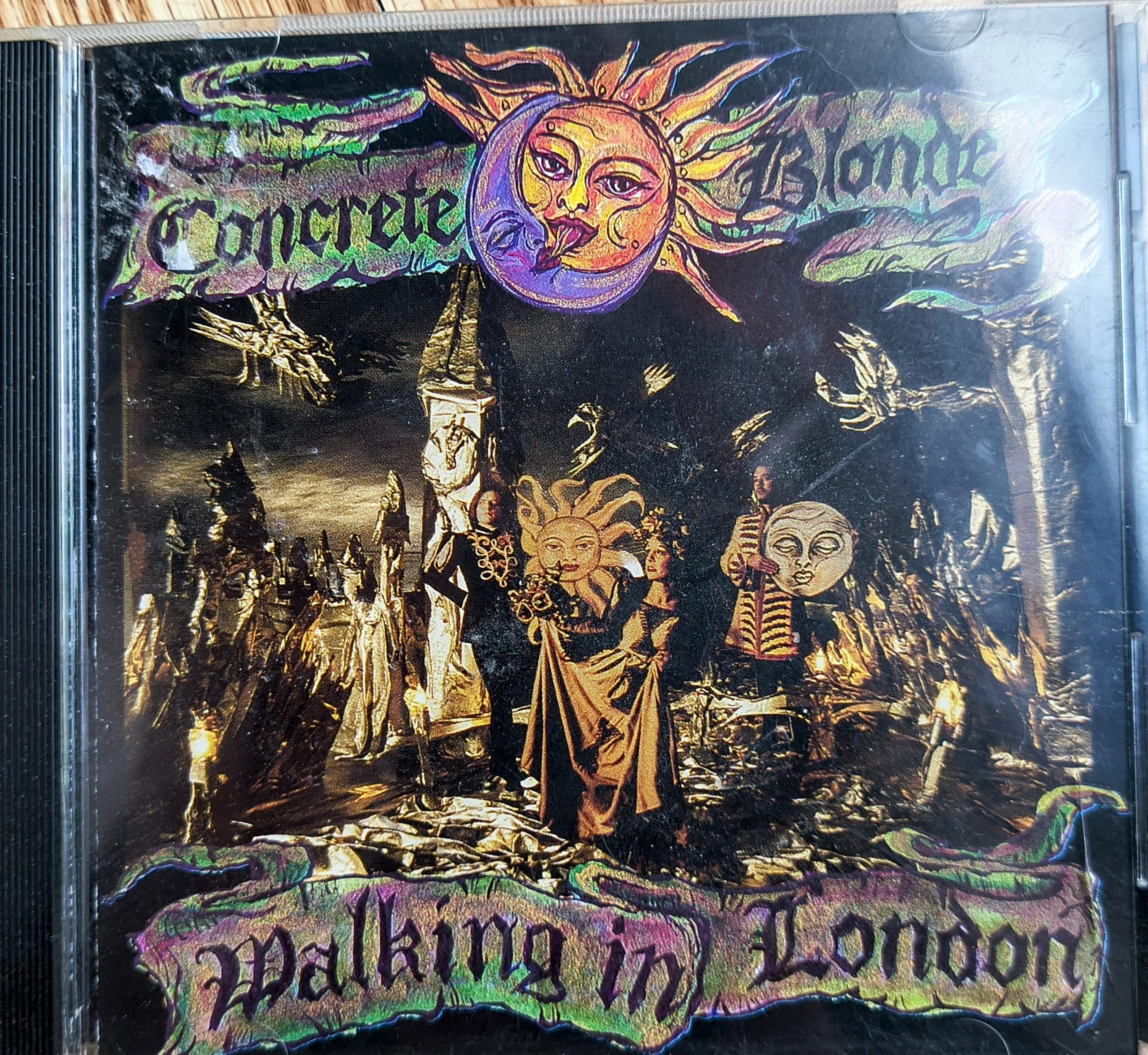 Concrete Blonde Walking in London First Press Vintage Compact Disc