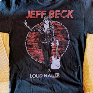 Jeff Beck Tour Shirt - Etsy Canada