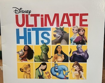 Disneys Ultimate Hits First Press Vintage Vinyl Record/Album/LP NM