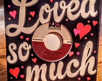Kelly Clarkson Love so Soft Hallmark Card and Record 45rpm Vinyl - Main Image