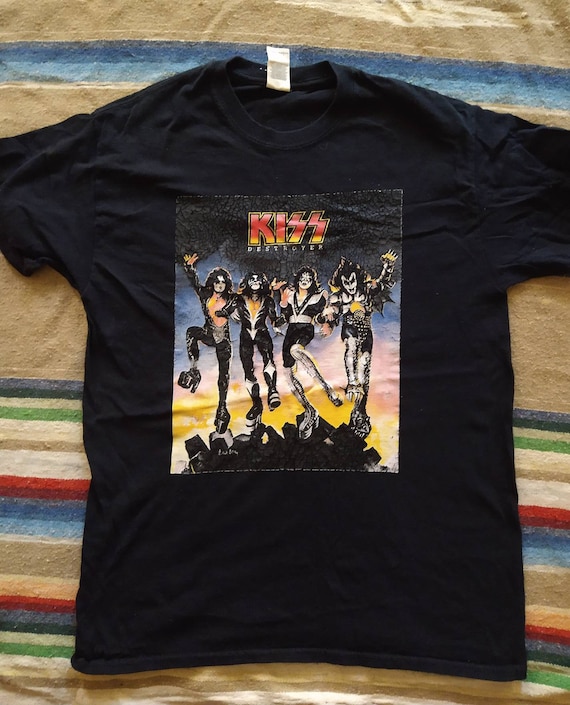 Kiss Destroyer ヴィンテージ グラフィック/ロック/ツアー コンサート 