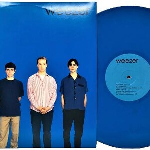 Weezer Blue Album Limited Edition Blue Colored Vinyl Record/album