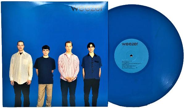 Weezer Blue Album Limited Edition Blue Colored Vinyl Record/album