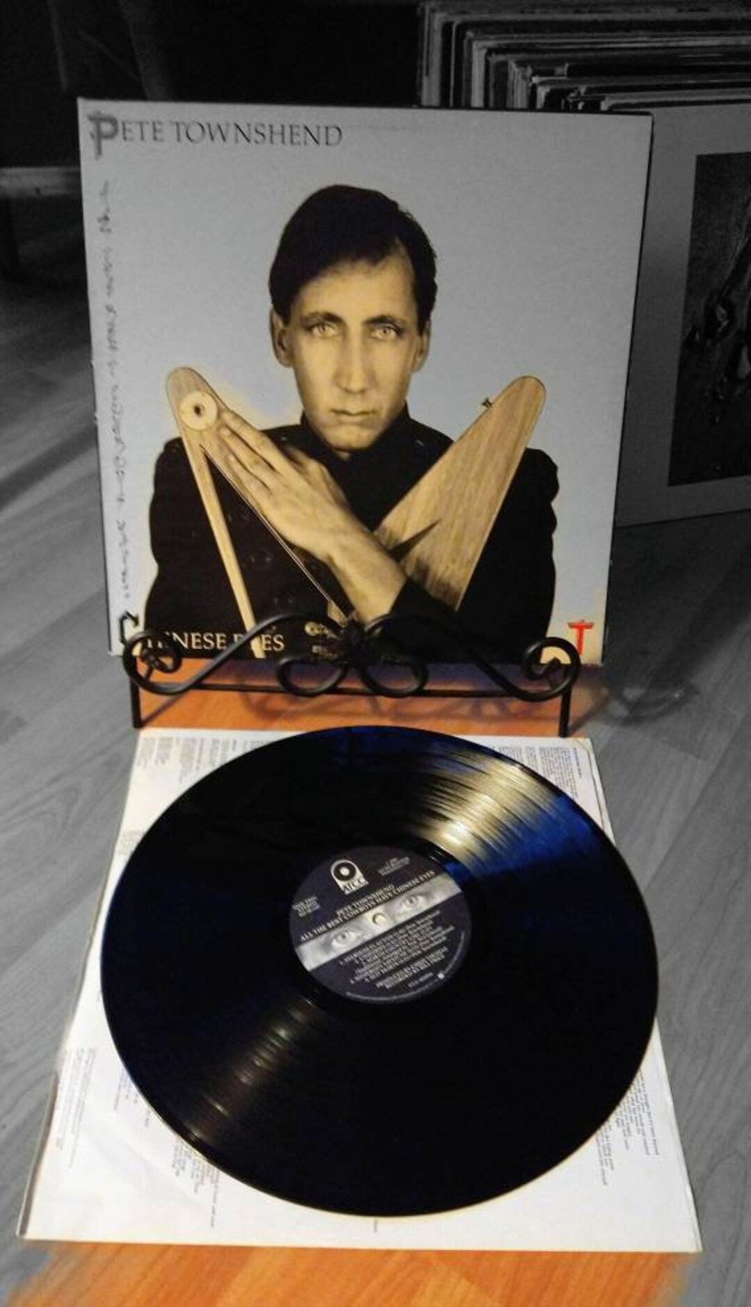 Pete Townshend Chinese Eyes First Press Vintage Vinyl Record Album