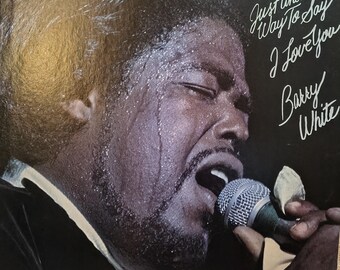 Barry White Just Another Way to Say I Love You First Press Vintage Vinyl Record/Album/LP '80s NM