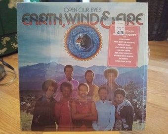 Earth Wind & Fire Open Our Eyes First Press Vintage Vinyl Record/Album/Lp '80s NM -