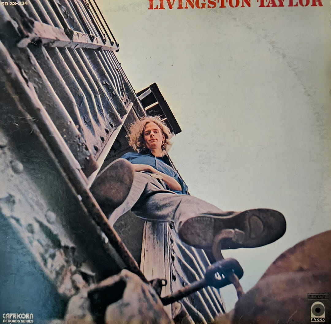 Livingston Taylor First Press Vintage Vinyl Record/album/lp '70s