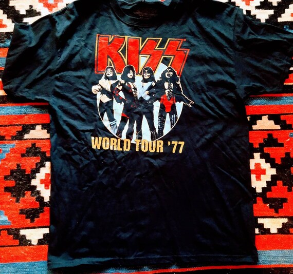 Kiss Rock/concert/tour Tshirt Unisex XL 