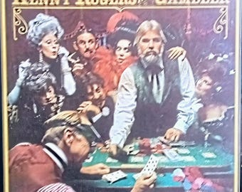 Kenny Rogers the Gambler First Press Vintage Vinyl Record/album/lp