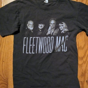 Fleetwood Mac Vintage Rock/Concert/Tour Graphic Tshirt Unisex Sz Sm