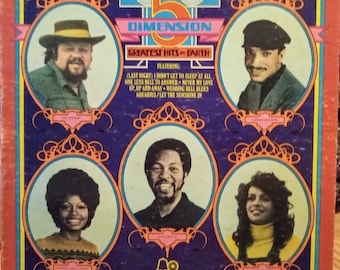 The Fifth Dimension Greatest Hits First Press Vintage Vinyl Record/Album/LP '70s NM-