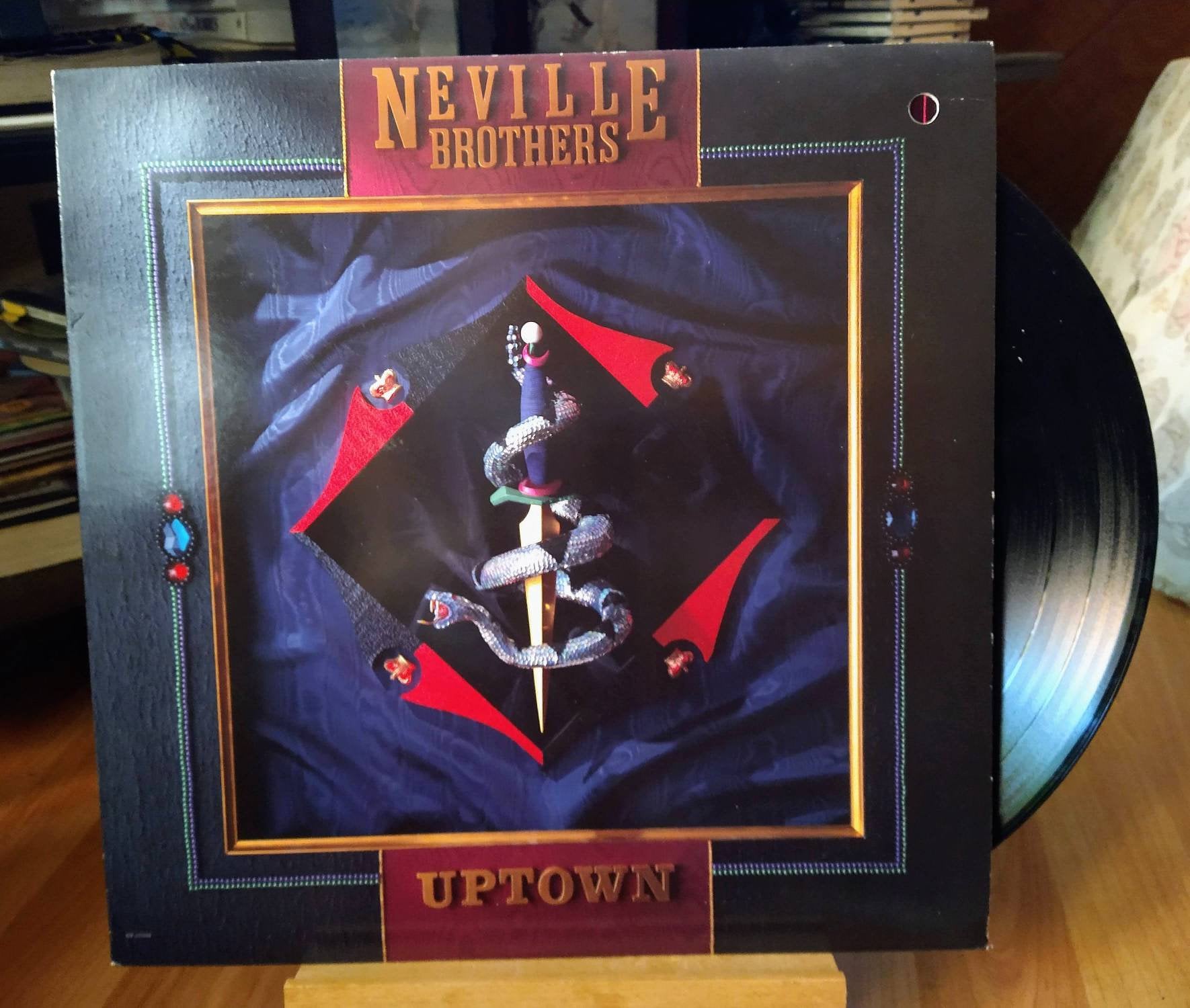 Neville Brothers Uptown First Press Vintage Vinyl Record/album/lp 