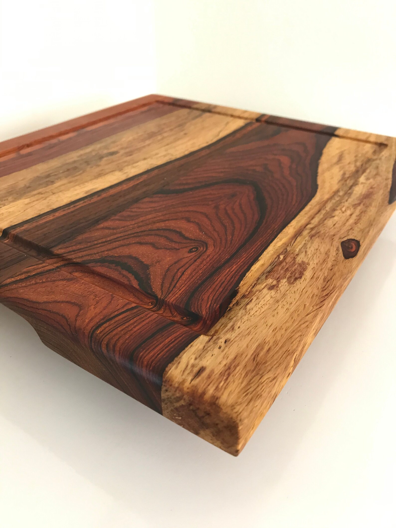 Cutting Board with Juice Groove and Finger Holds. Size Etsy
