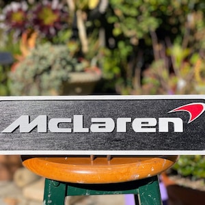 McLaren Shield - Sign