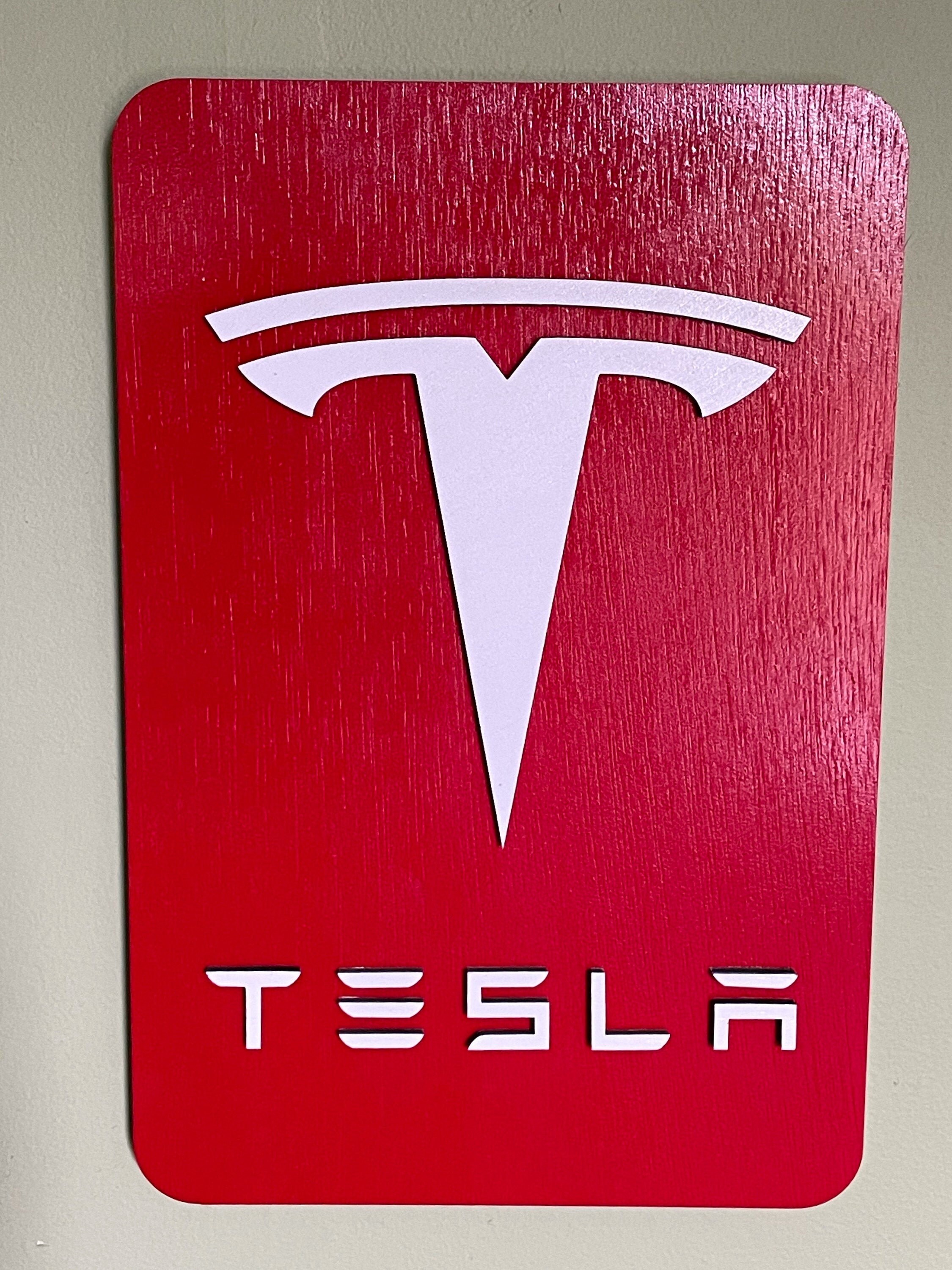 Tesla Shield Tesla Tesla Sign Tesla Gifts Gift for him Etsy